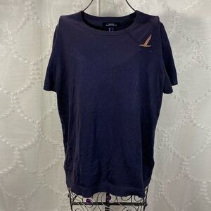 Lands' end outfitters Navy knit top